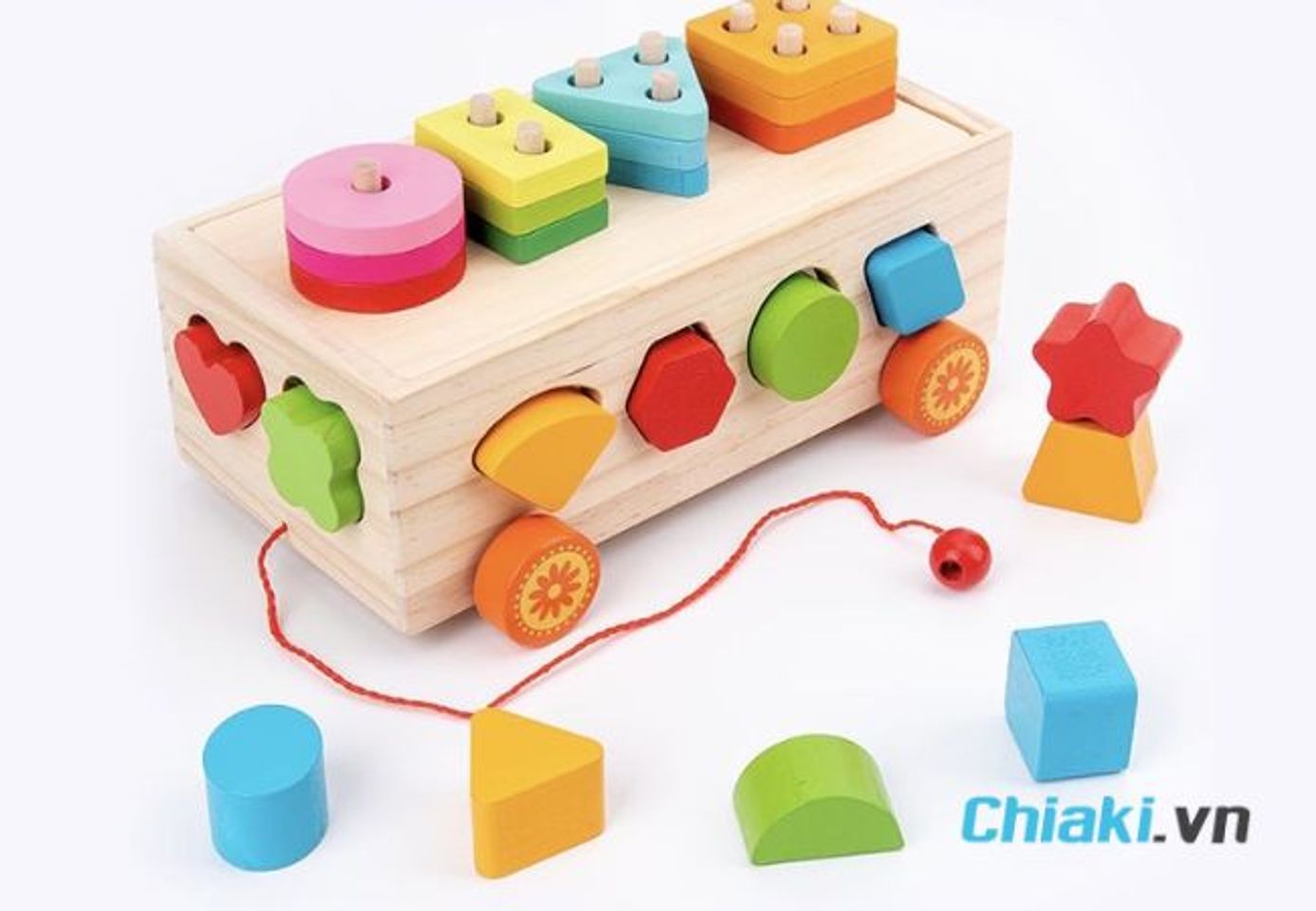 Qu&agrave; sinh nhật cho b&eacute; trai 1 tuổi - Đồ chơi gỗ