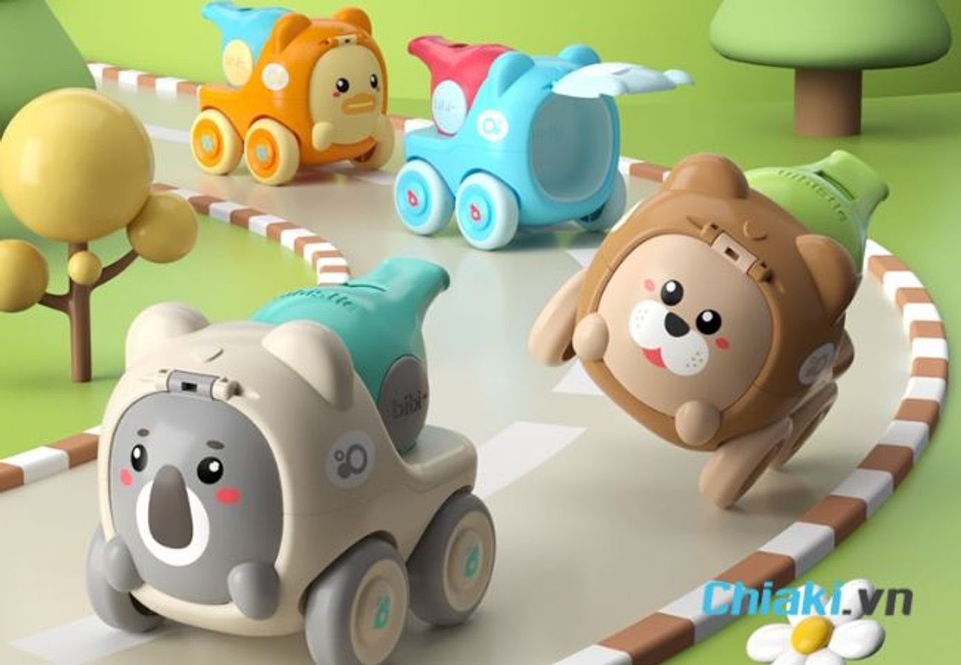 Qu&agrave; sinh nhật cho b&eacute; trai 1 tuổi - Đồ chơi m&ocirc; h&igrave;nh