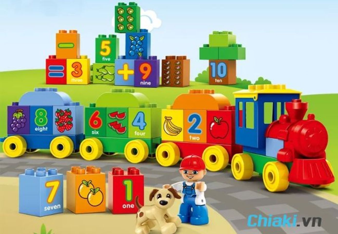 Qu&agrave; sinh nhật cho b&eacute; trai 3 tuổi - Đồ chơi lắp r&aacute;p