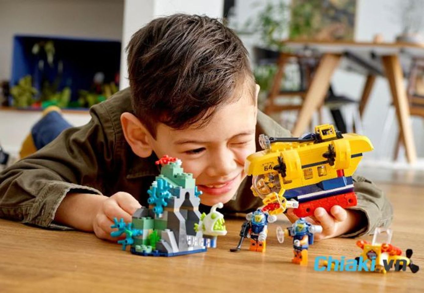 Qu&agrave; sinh nhật cho b&eacute; trai 5 tuổi - Đồ chơi lắp r&aacute;p, xếp h&igrave;nh