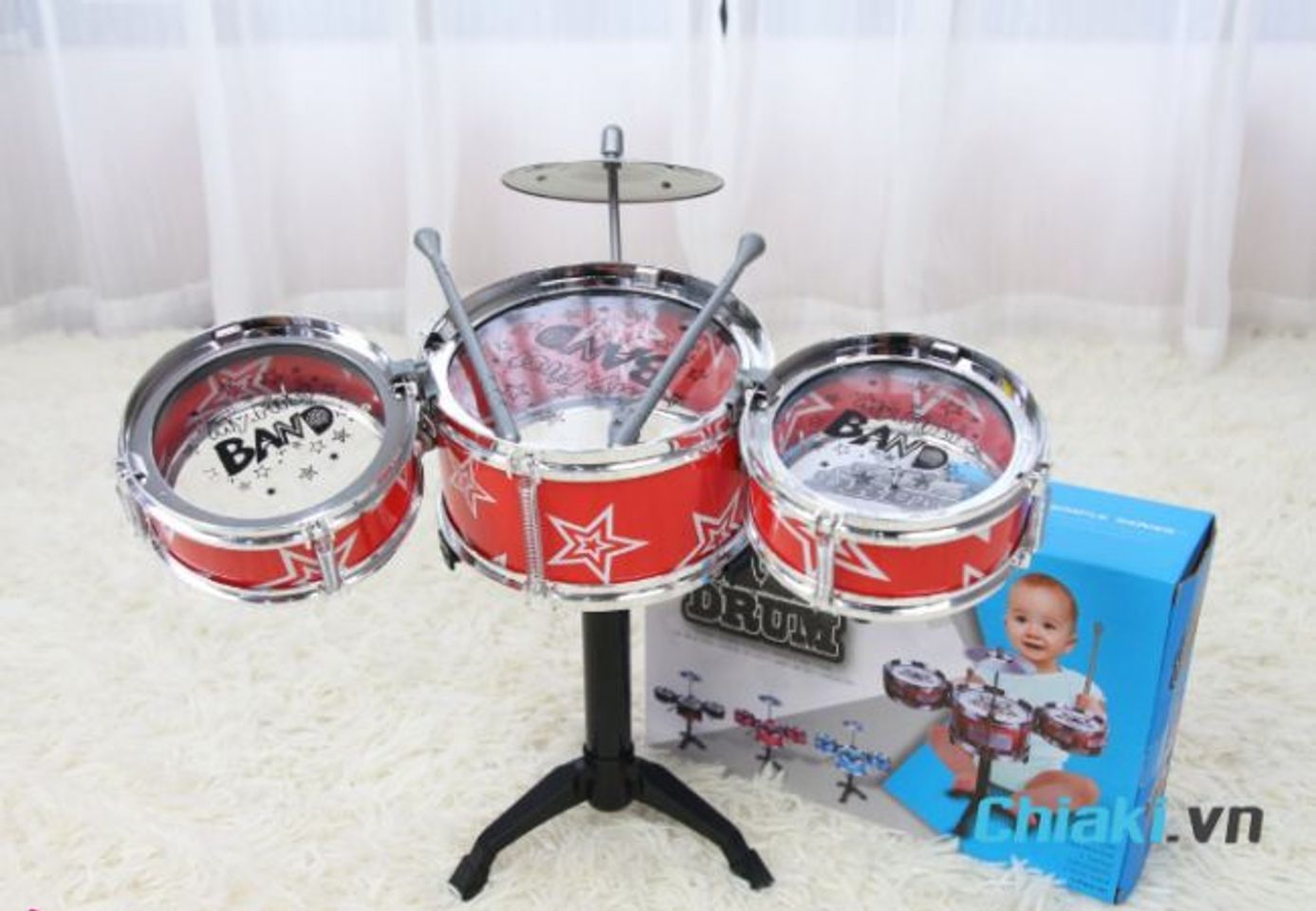 Qu&agrave; sinh nhật cho b&eacute; trai 7 tuổi - BQu&agrave; sinh nhật cho b&eacute; trai 7 tuổi - Bộ đồ chơi nhạc cụ mini