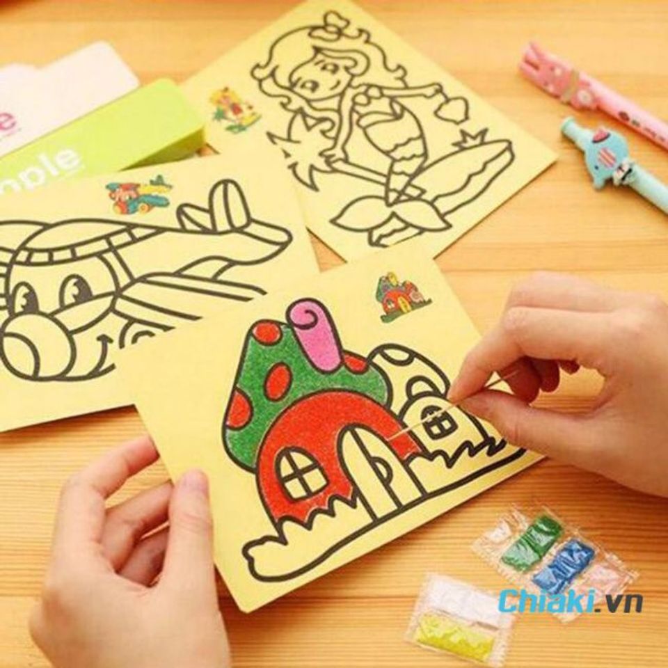  Qu&agrave; sinh nhật cho b&eacute; trai 9 tuổi - Bộ đồ chơi nghệ thuật