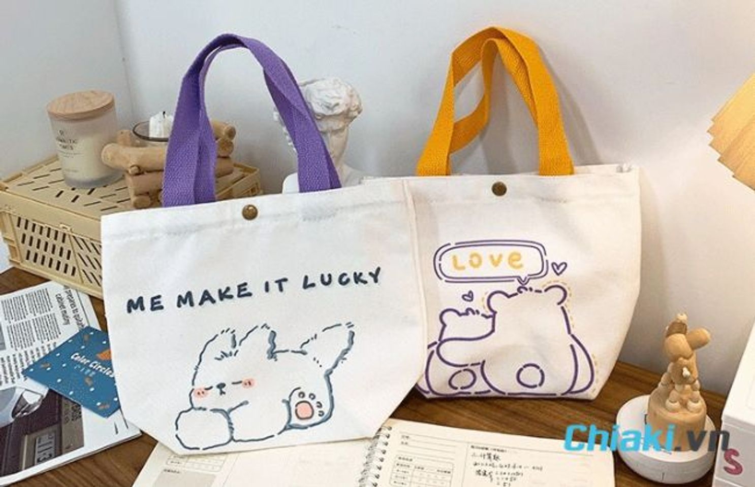 Qu&agrave; sinh nhật cho nữ dưới 100k - T&uacute;i tote