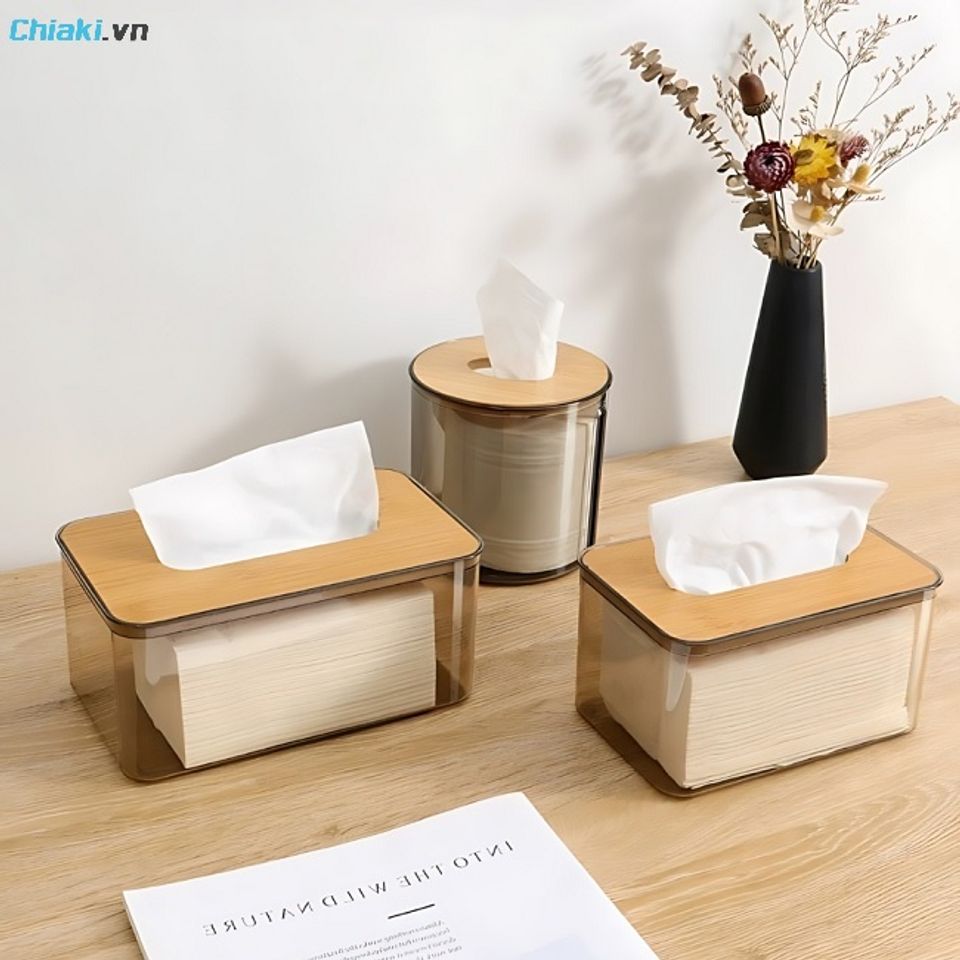 Hộp đựng giấy ăn gỗ sang trọng l&agrave; m&oacute;n qu&agrave; nhỏ, nhưng lại l&agrave; m&oacute;n qu&agrave; t&acirc;n gia nh&agrave; mới thiết thực