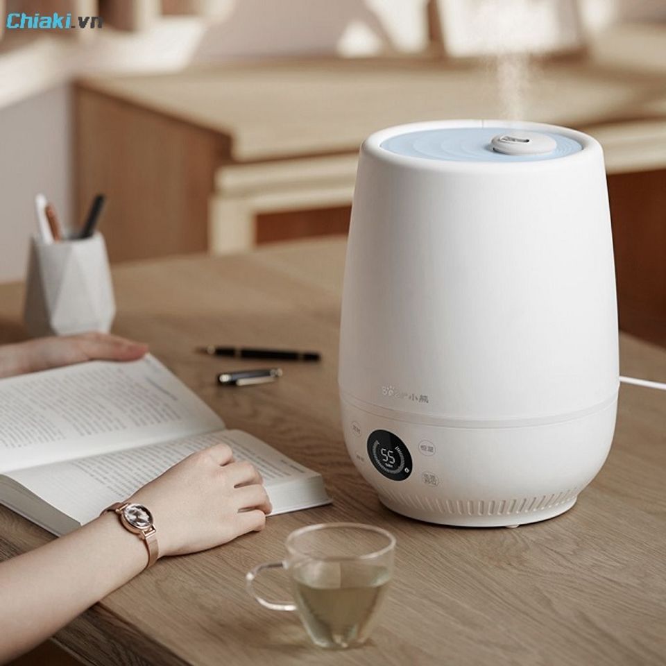 M&aacute;y tạo ẩm kh&ocirc;ng kh&iacute; hỗ trợ c&acirc;n bằng độ ẩm, tốt cho sức khỏe