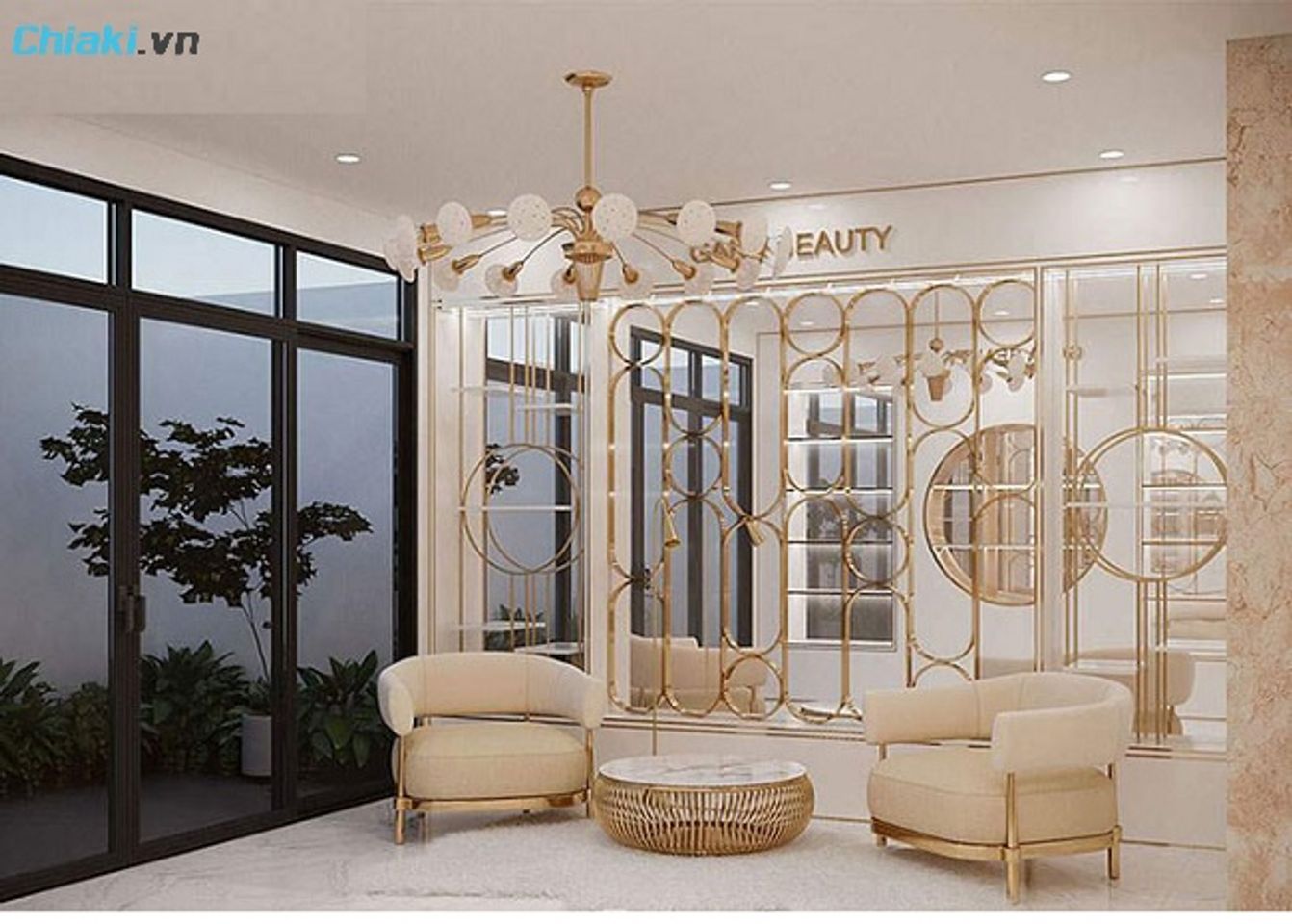 Bộ ghế salon cao cấp gi&uacute;p kh&ocirc;ng gian cửa h&agrave;ng th&ecirc;m chuy&ecirc;n nghiệp v&agrave; tạo cảm gi&aacute;c bề thế