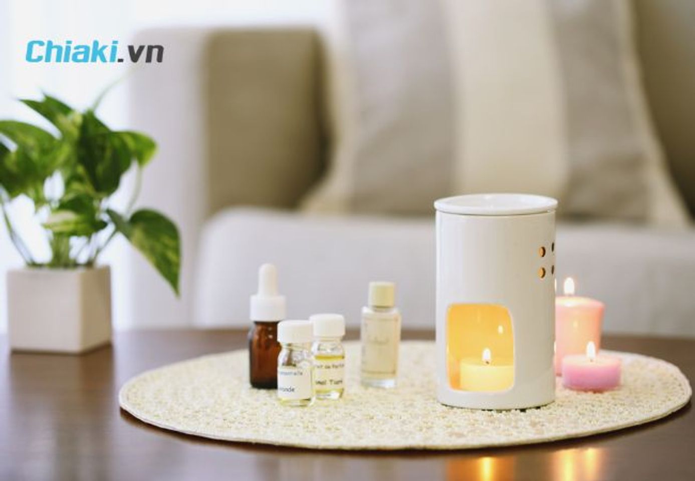 Đ&egrave;n tinh dầu khuếch t&aacute;n tạo được cảm gi&aacute;c thư gi&atilde;n v&agrave; c&acirc;n bằng năng lượng