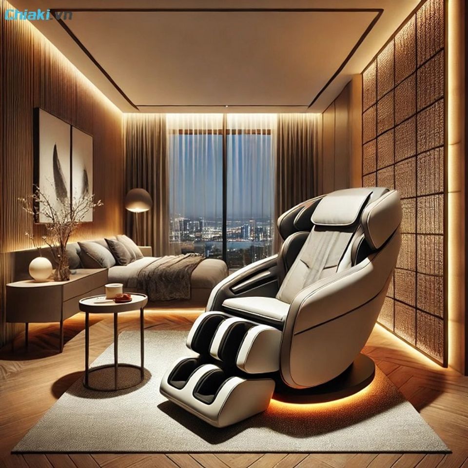 Ghế massage to&agrave;n th&acirc;n l&agrave; m&oacute;n qu&agrave; vừa thiết thực, quan t&acirc;m đến sức khỏe v&agrave; sự nghỉ ngơi của sếp khi về hưu