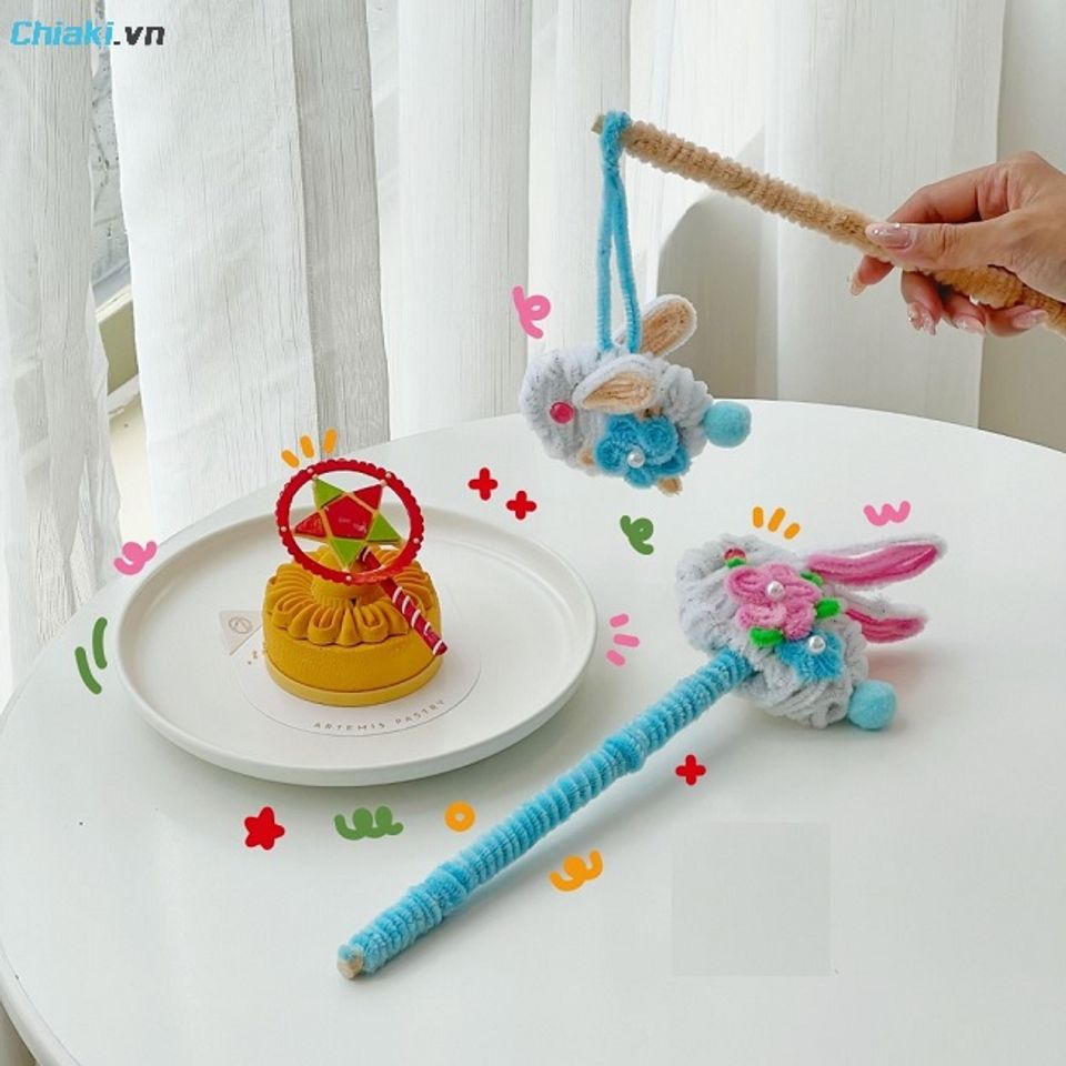 Set lồng đ&egrave;n DIY tự trang tr&iacute; k&iacute;ch th&iacute;ch sự s&aacute;ng tạo, tỉ mỉ v&agrave; mang lại niềm vui cho b&eacute;