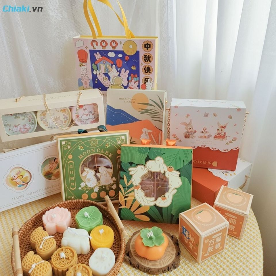 Bộ qu&agrave; handmade c&oacute; b&aacute;nh, thiệp viết tay, nến thơm ph&ugrave; hợp với kh&aacute;ch h&agrave;ng th&acirc;n thiết hoặc nội bộ c&ocirc;ng ty