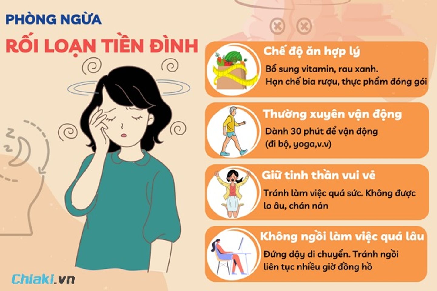 B&iacute; quyết cải thiện chứng rối loạn tiền đ&igrave;nh tốt hơn