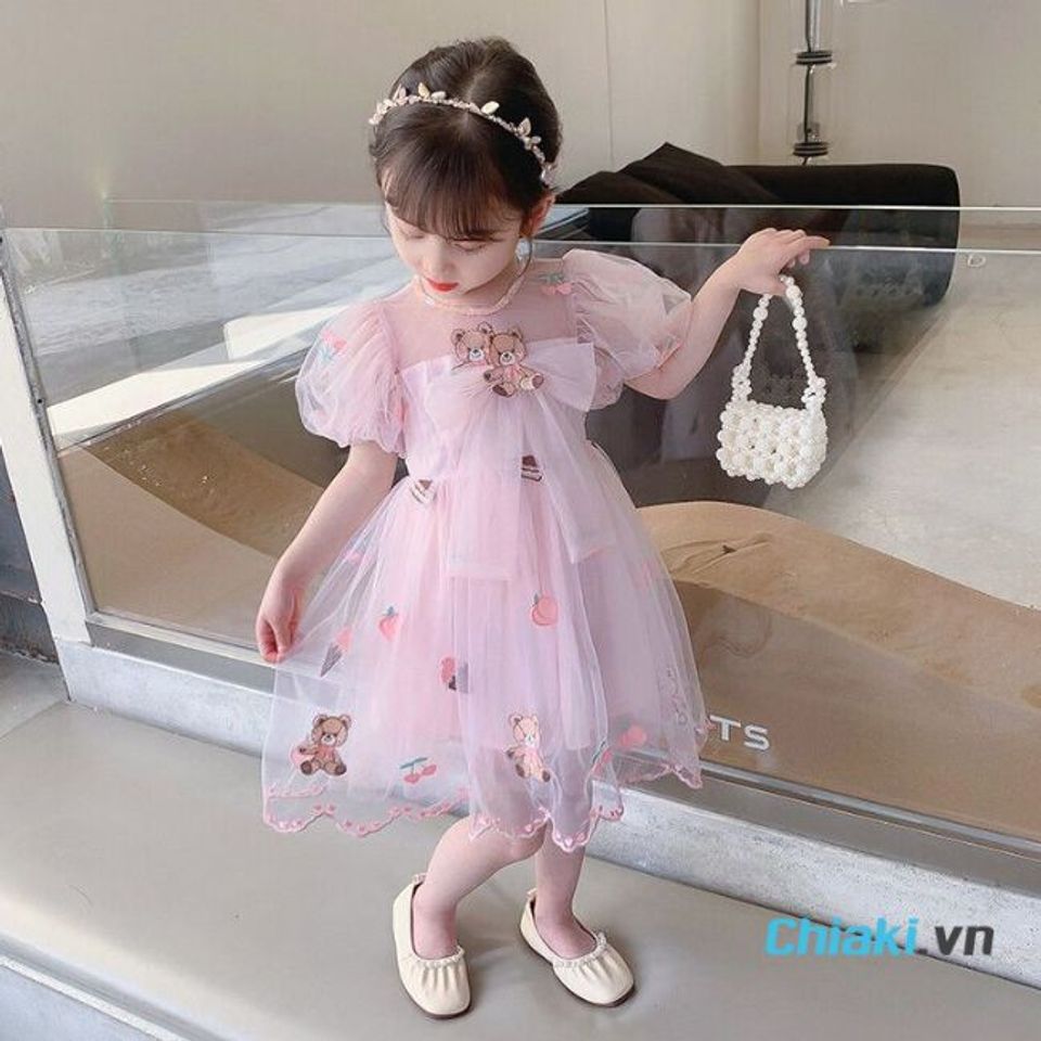 Qu&agrave; sinh nhật cho b&eacute; g&aacute;i 5 tuổi - V&aacute;y c&ocirc;ng ch&uacute;a