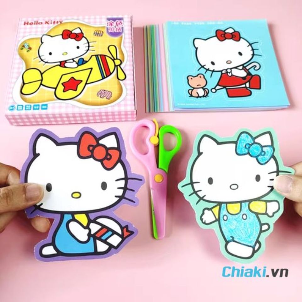 Qu&agrave; sinh nhật cho b&eacute; g&aacute;i 6 tuổi - Bộ cắt giấy thủ c&ocirc;ng