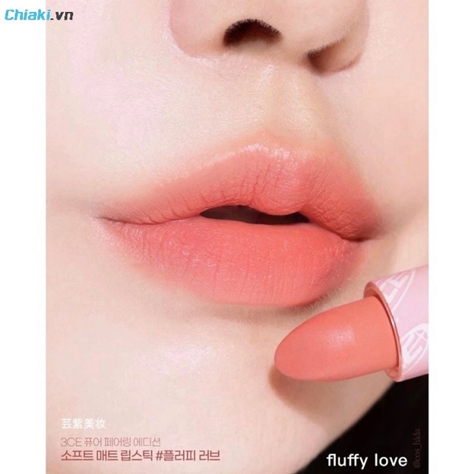 Fluffy Love - M&agrave;u cam đ&agrave;o