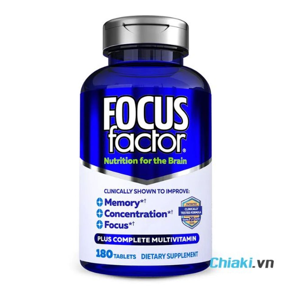 Thuốc bổ thần kinh Focus Factor Nutrition for the Brain&nbsp;