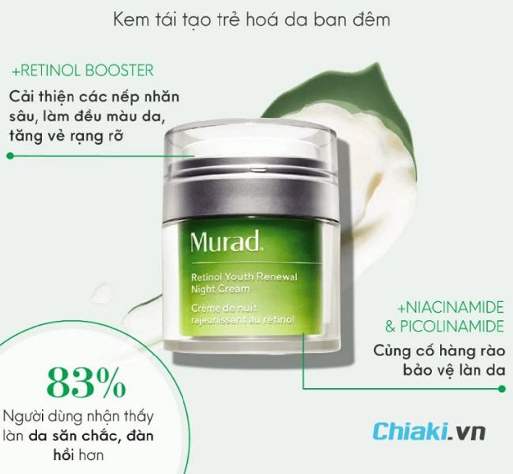 Kem chống lão hóa ban đêm Murad