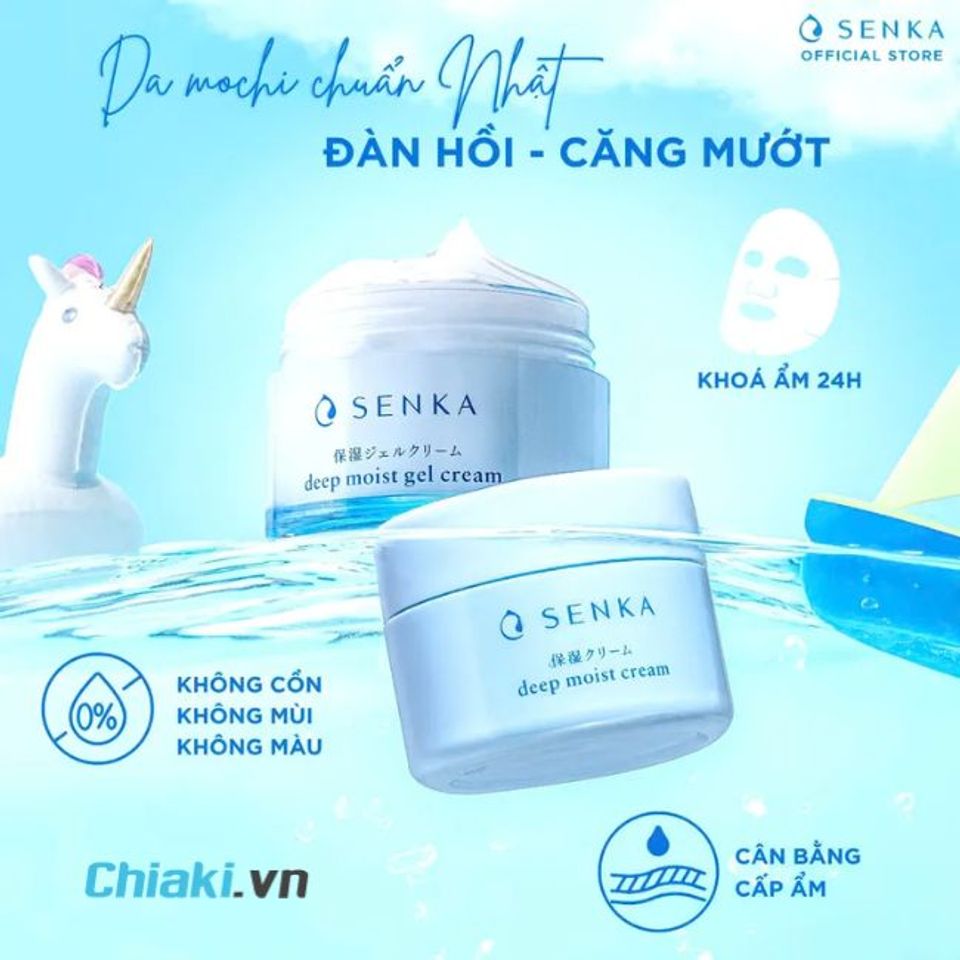 Kem dưỡng cho da nhạy cảm Senka