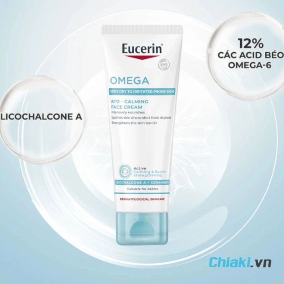 Kem dưỡng Eucerin Omega Ato-Calming Face Cream