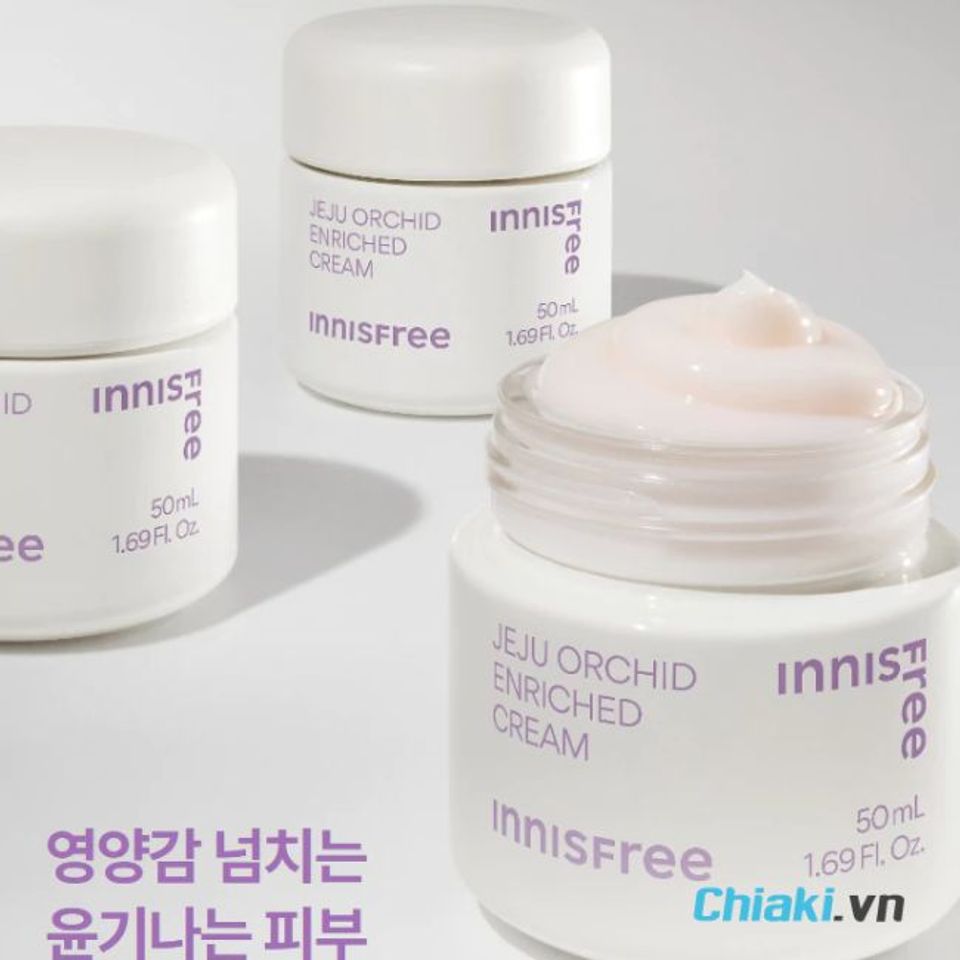 Kem dưỡng hoa lan t&iacute;m Innisfree