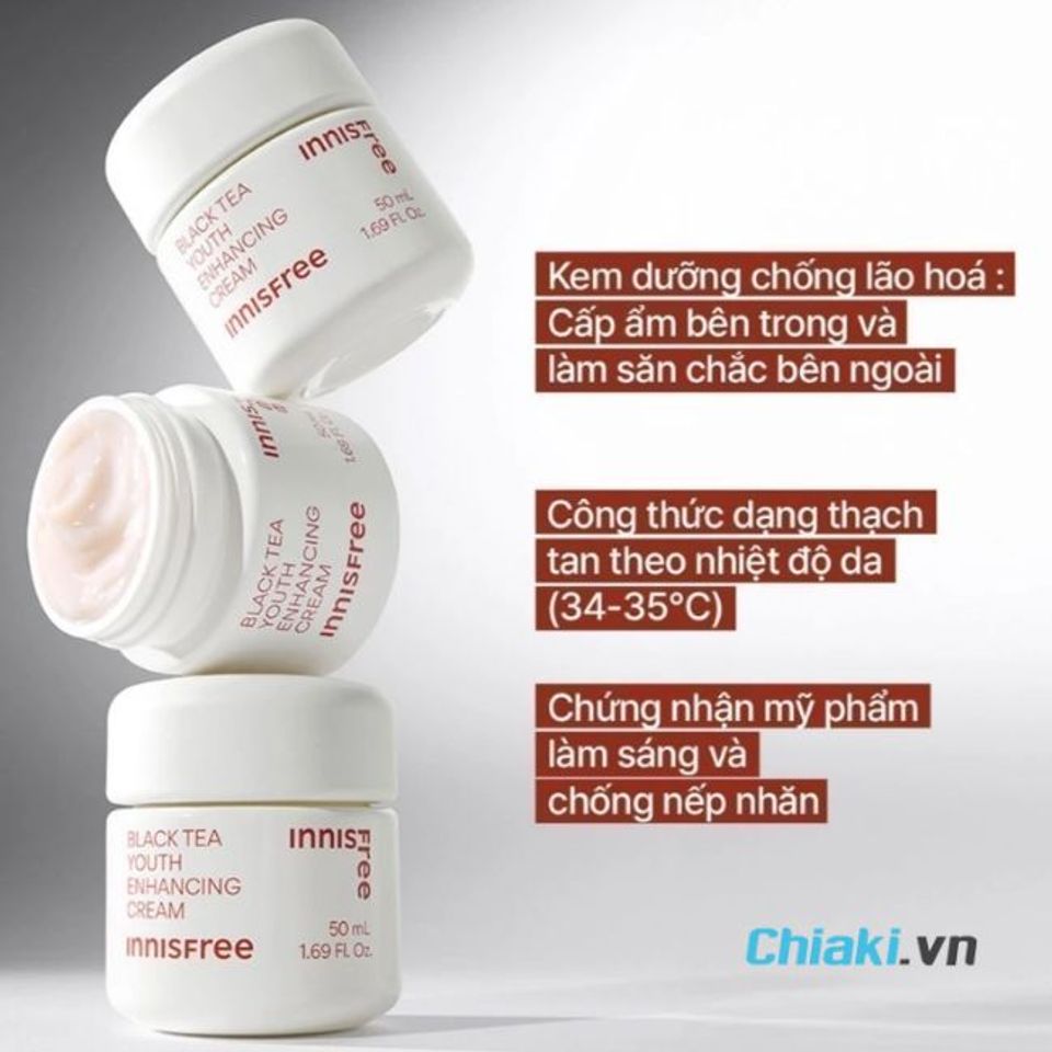 Kem dưỡng tr&agrave; đen Innisfree
