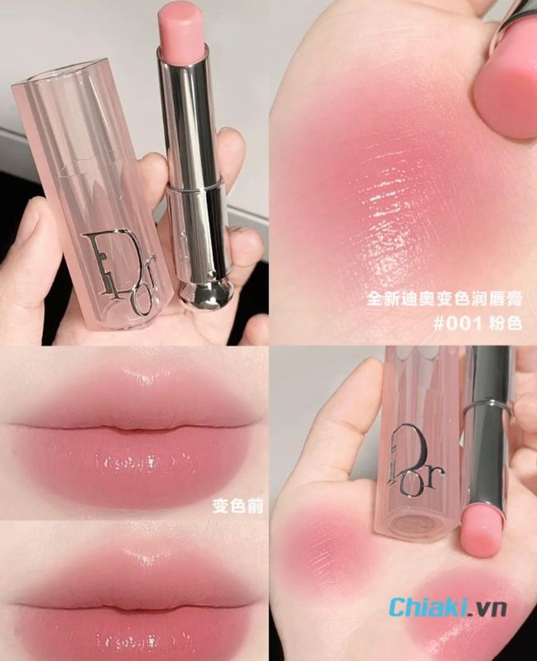 Son dưỡng Dior m&agrave;u 001 Pink
