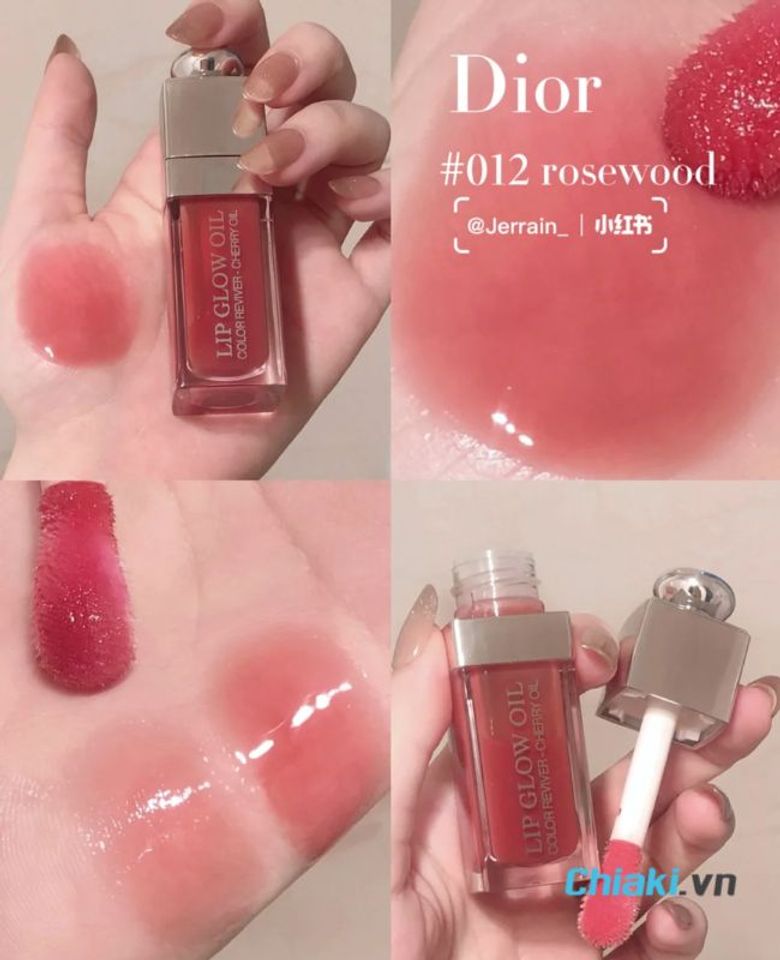 Son dưỡng Dior m&agrave;u 012 Rosewood - Hồng gỗ
