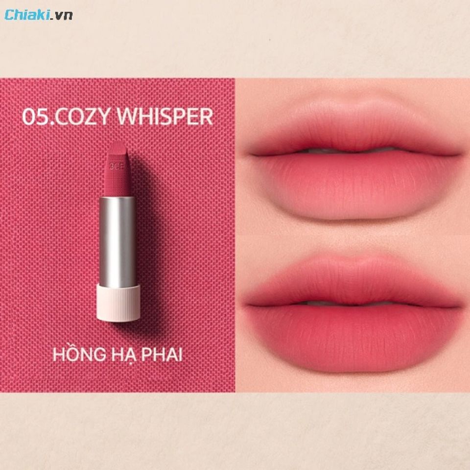 Review 10+ Bảng màu son 3CE hot trend hiện nay (CẬP NHẬT MỚI 2026)