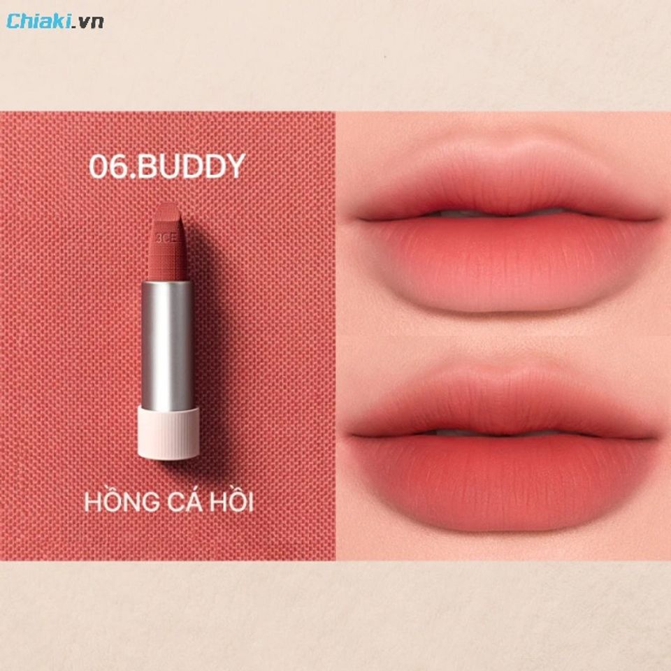 Review 10+ Bảng màu son 3CE hot trend hiện nay (CẬP NHẬT MỚI 2026)