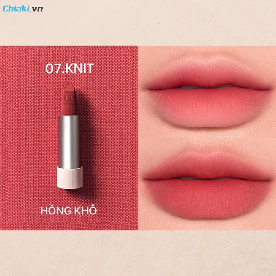 Review 10+ Bảng màu son 3CE hot trend hiện nay (CẬP NHẬT MỚI 2026)