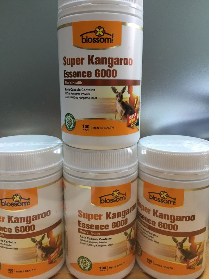 Viên Uống Hỗ Trợ Sinh Lý Nam Giới Blossom Super Kangaroo Essence 6000 1