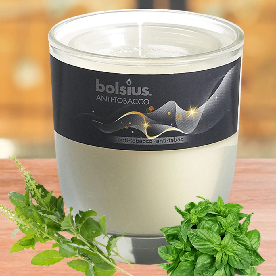 Ly nến thơm tinh dầu Bolsius 105g QT024338 hương thảo mộc 1