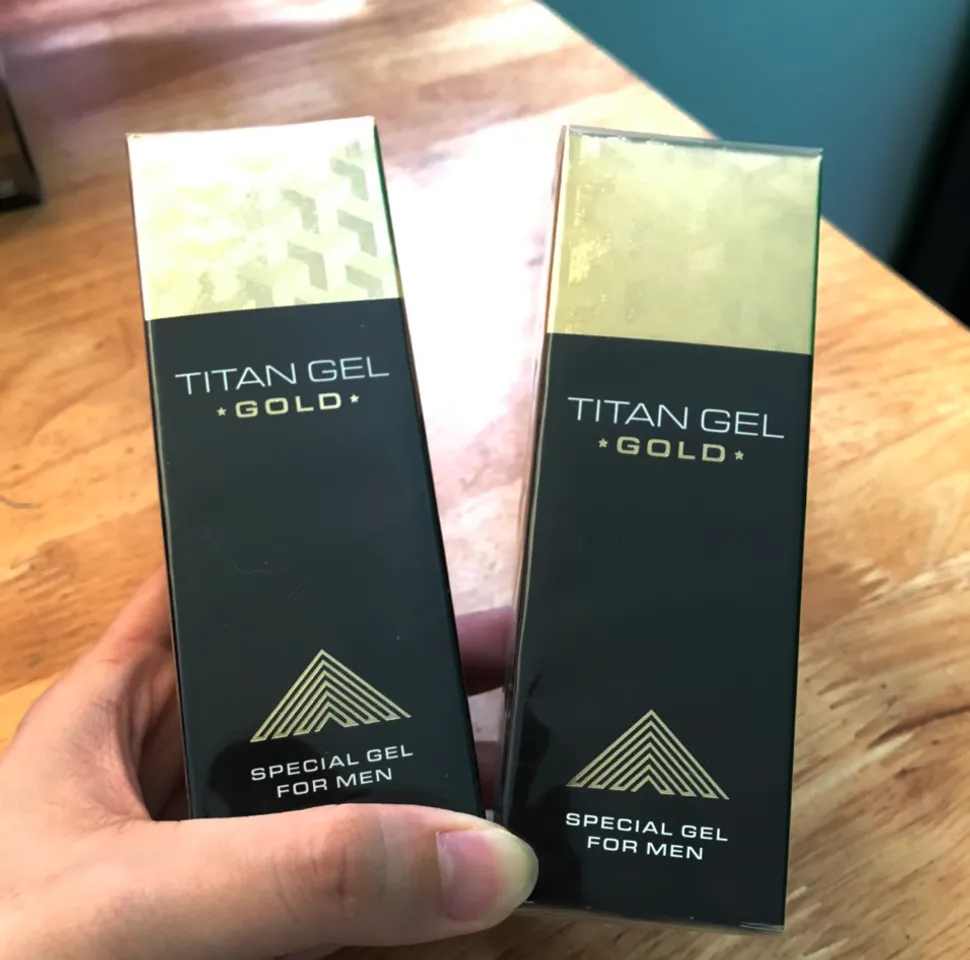 Combo 2 Hộp Titan Gel Gold Chính Hãng Của Nga