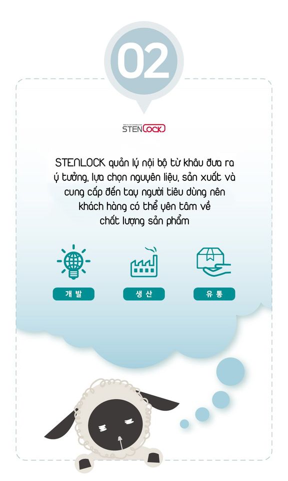 Bộ muỗng đũa tập ăn cho bé Stenlock chính hãng Hàn Quốc 3