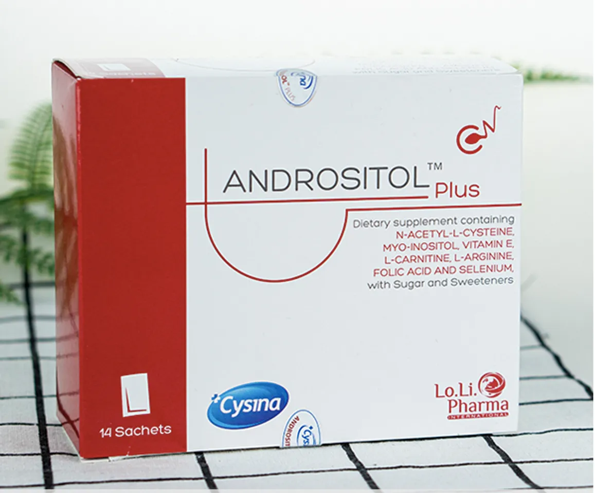 Andrositol Plus Hỗ trợ Tăng Cường Sức Khỏe Sinh Sản Nam Giới 1