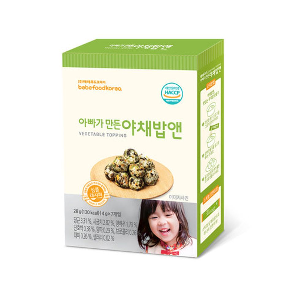 Gia vị rắc cơm cho bé Bebefood chính hãng Hàn Quốc 6
