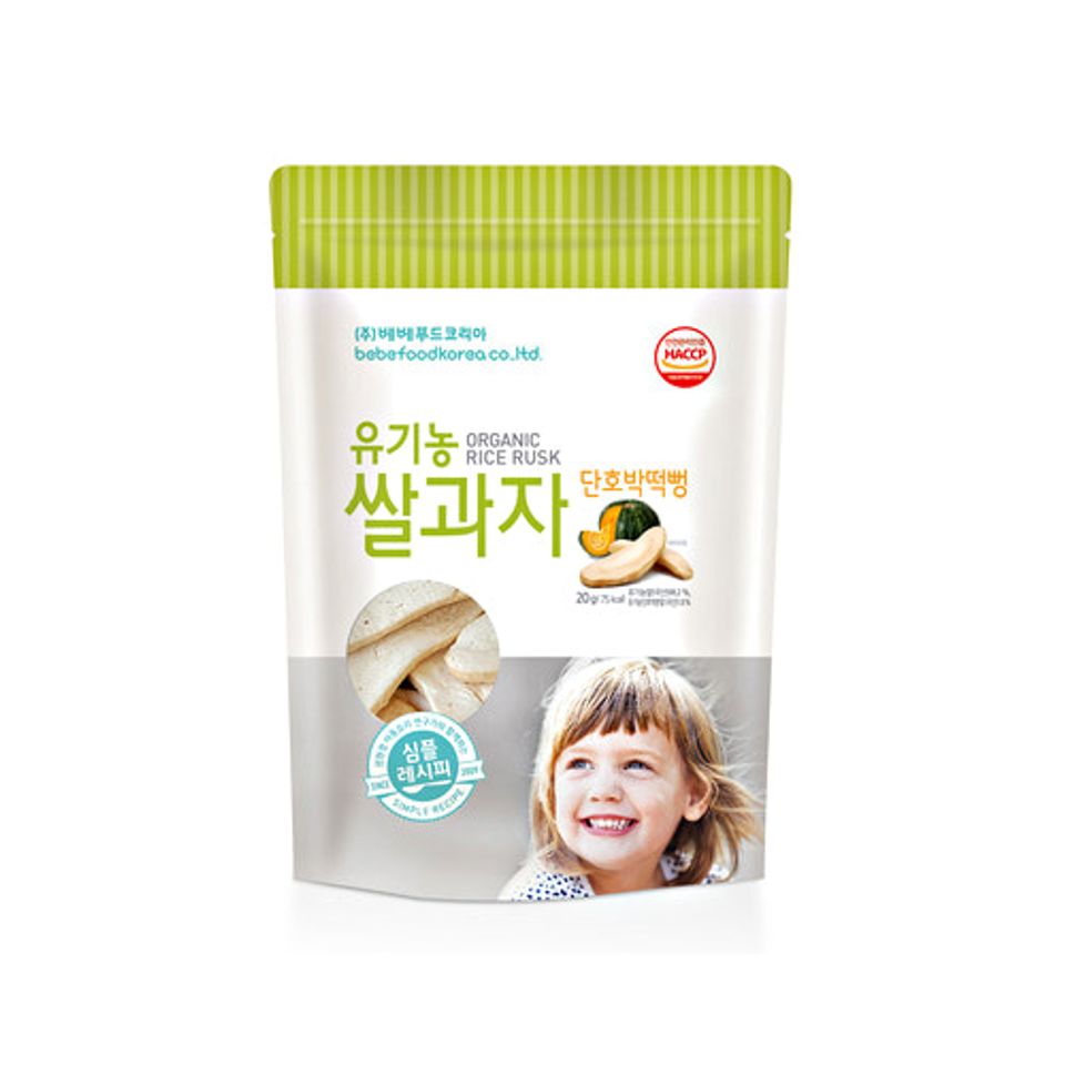 Bánh gạo ăn dặm hữu cơ cho bé Bebefood Hàn Quốc 4 vị 7