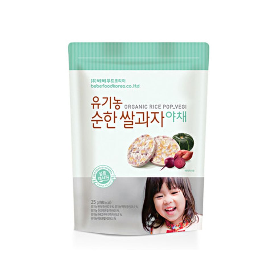 Bánh gạo ăn dặm hữu cơ Bebefood Hàn Quốc 6