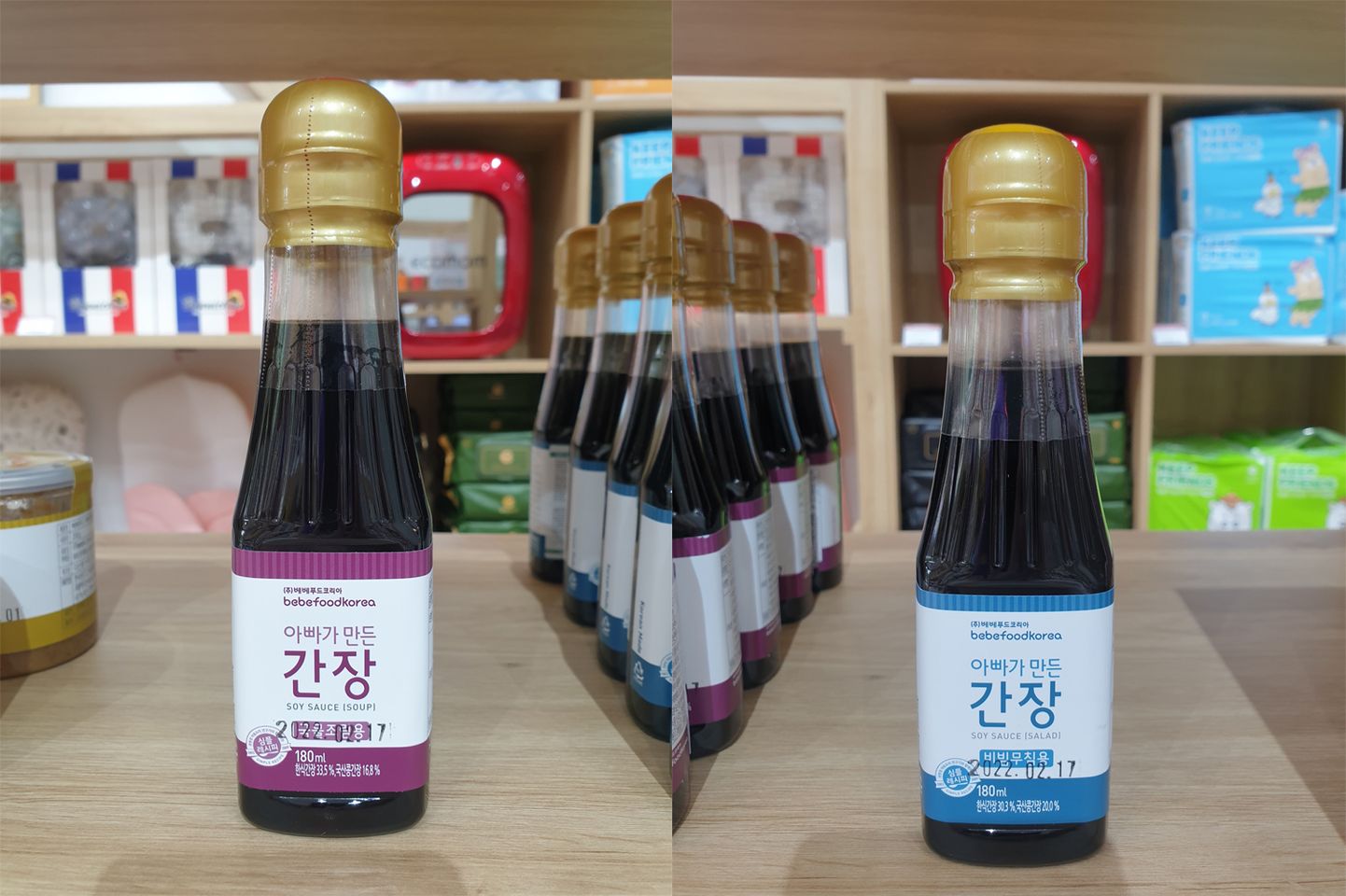 Nước tương hữu cơ cho bé Bebefood Hàn Quốc 8