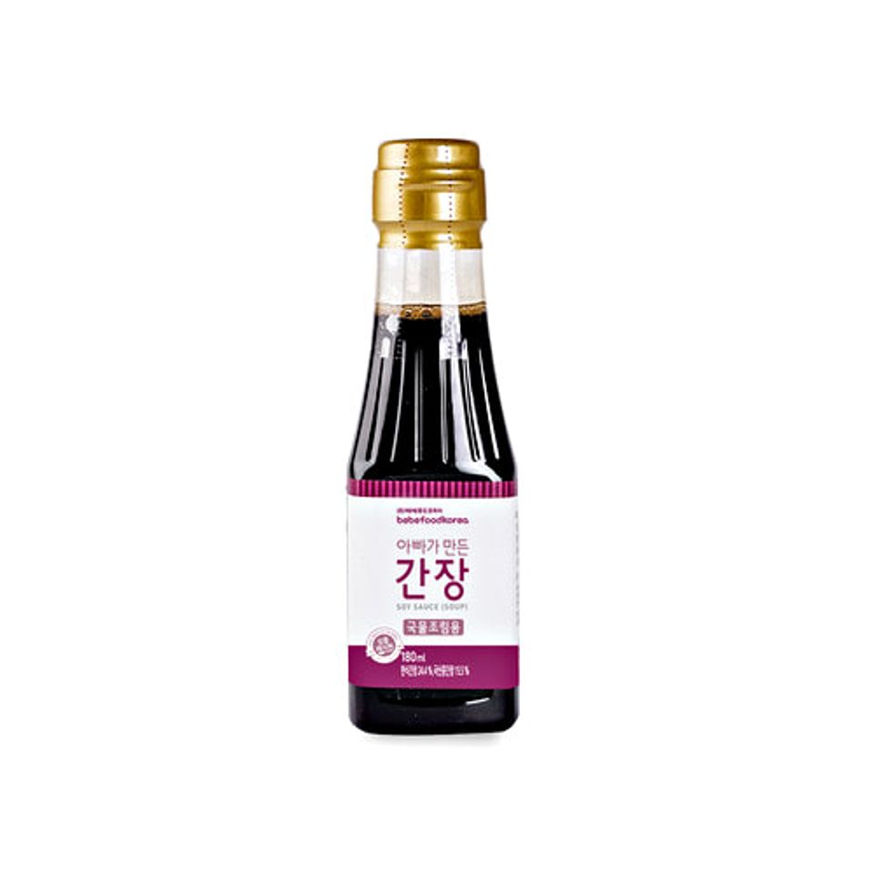 Nước tương hữu cơ cho bé Bebefood Hàn Quốc 7