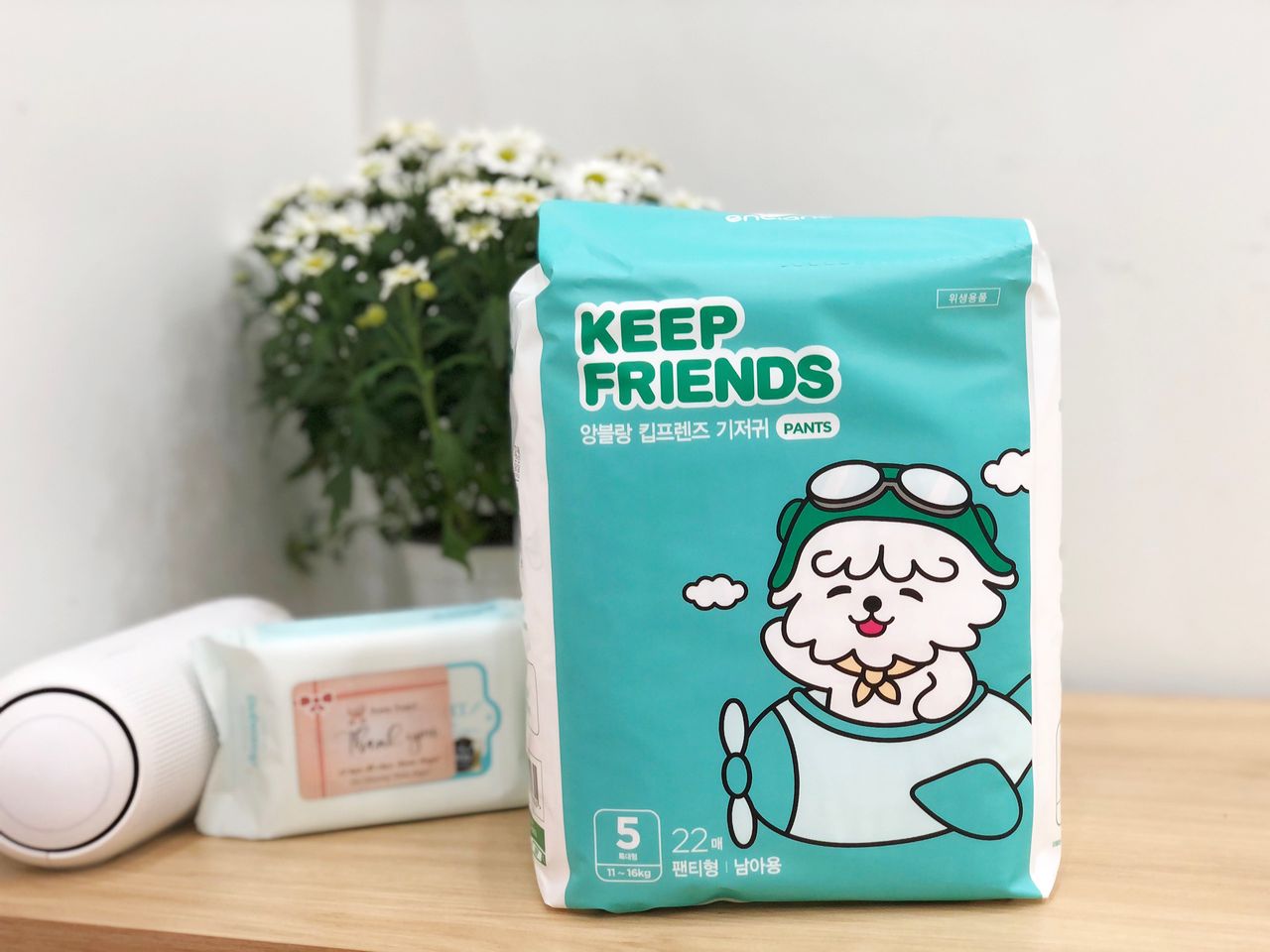 Tã bỉm quần Enblanc Keep Friends Hàn Quốc siêu thấm 6