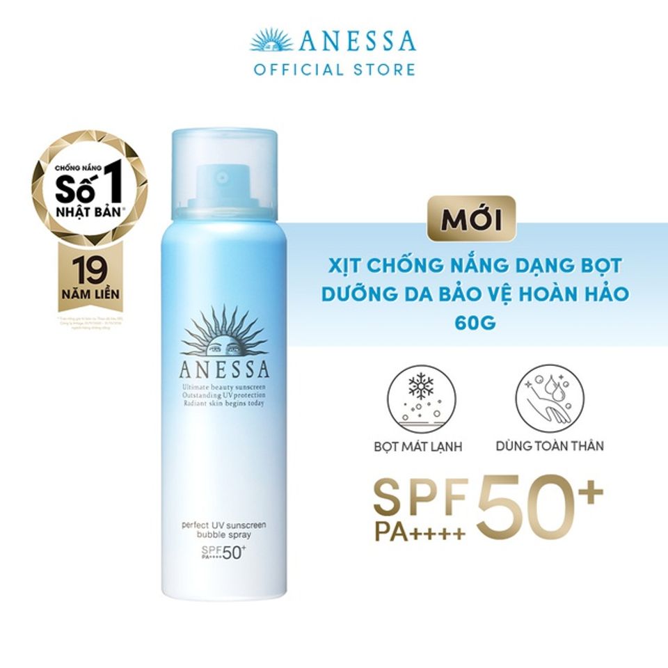 Xịt chống nắng Anessa Perfect UV Sunscreen SPF 50+ 3
