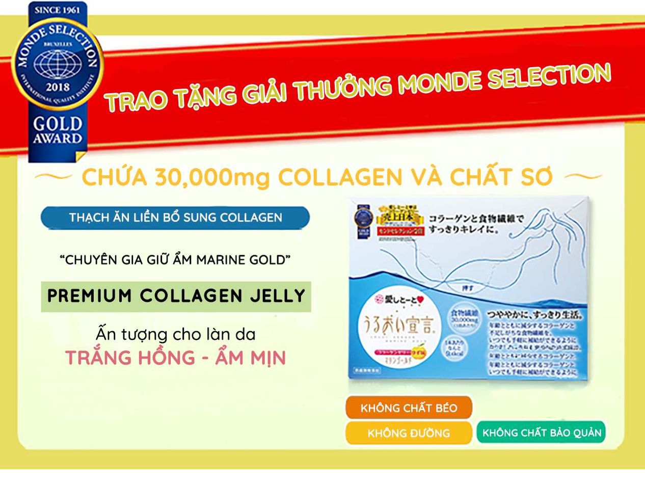Thạch Collagen Cao Cấp Aishitoto Collagen Jelly Premium 1
