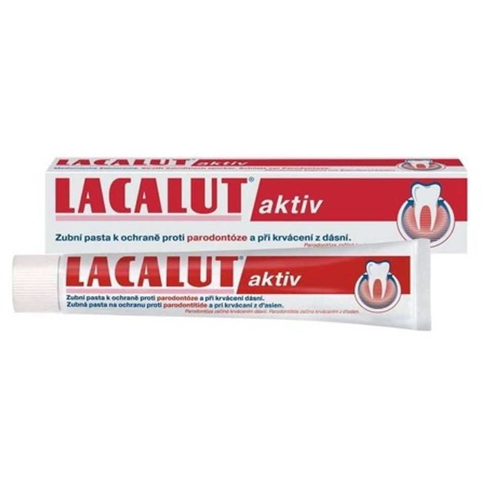 KĐR Lacalut Aktiv 75ml, NK Đức cải thiện tụt lợi chảy máu chân răng 1