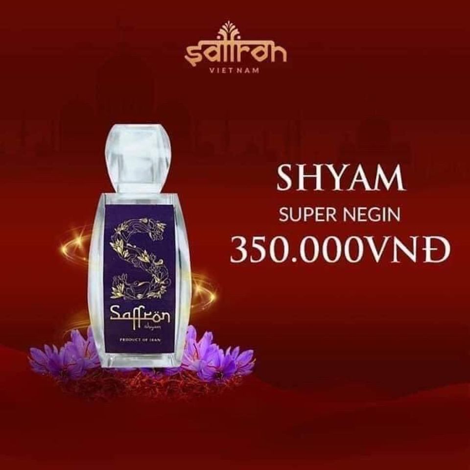 Nhụy Hoa Nghệ Tây Sức Khỏe Và Làm Đẹp Saffron Shyam 1Gram 1