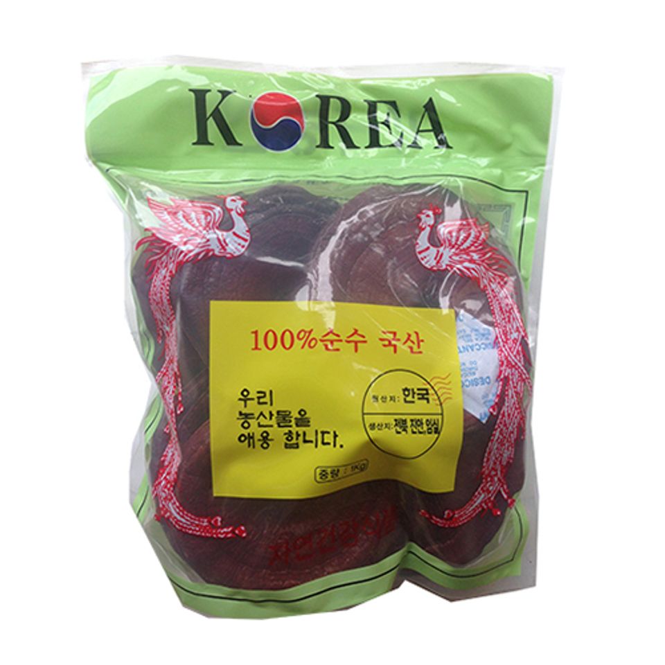 Nấm linh chi đỏ Kana Nongsan Hàn Quốc túi 1Kg 1