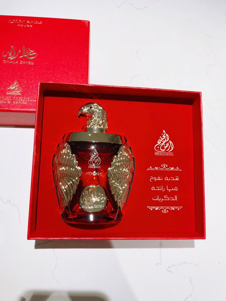 Nước hoa Ghala Zayed Rouge EDP đại bàng đỏ 2
