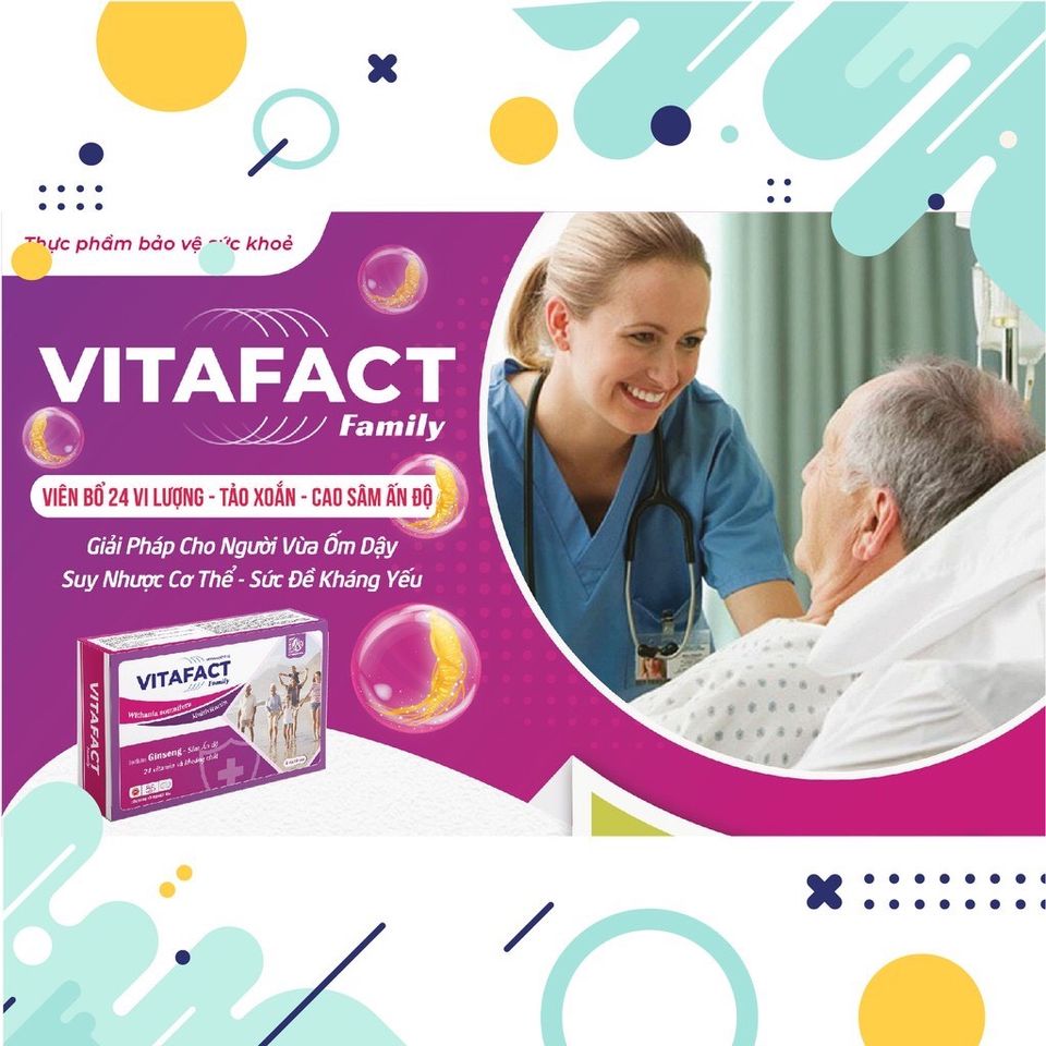 Vitafact family Viên bổ 24 vi lượng Tảo xoắn Cao sâm Ấn Độ 1