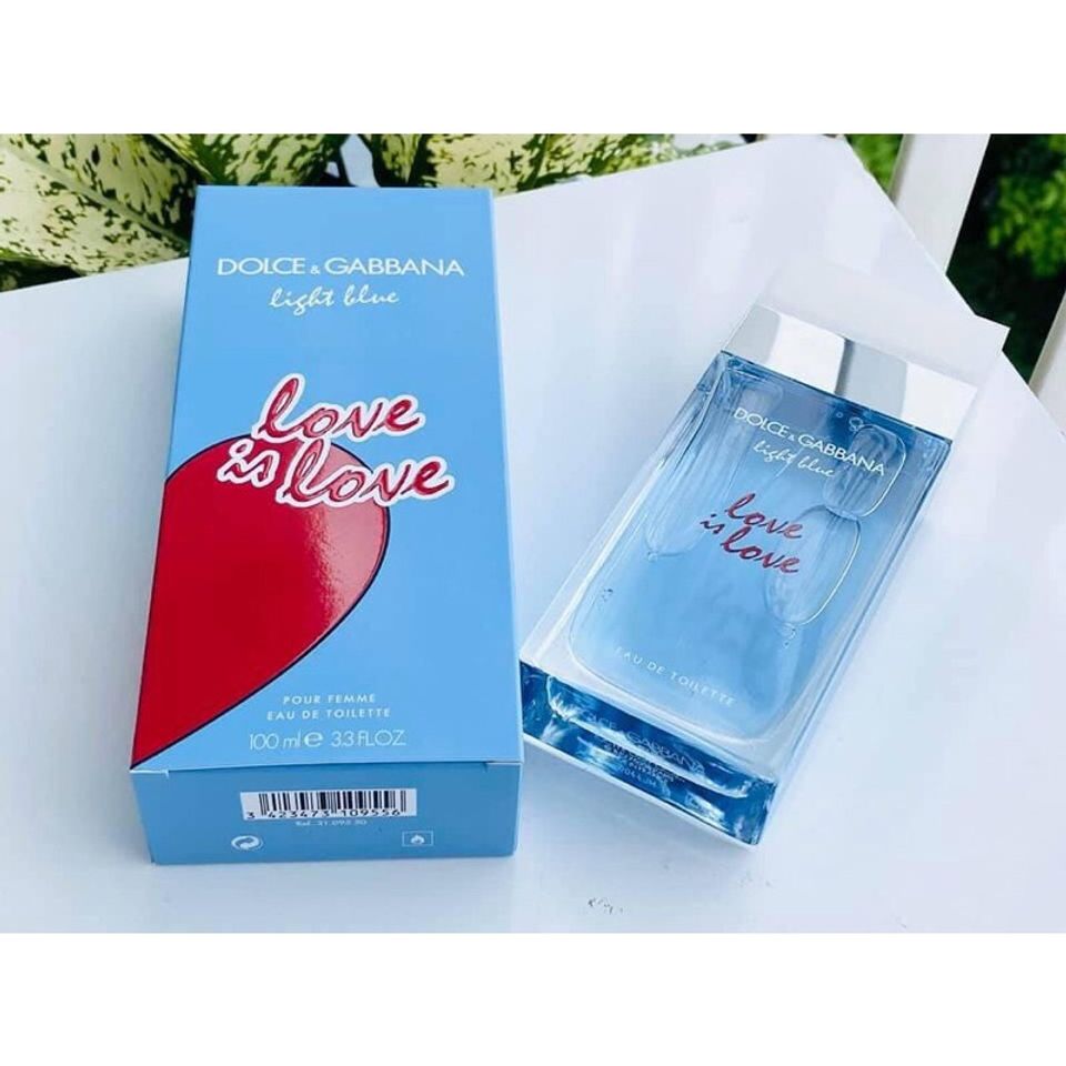Nước hoa nữ Dolce Gabbana Light Blue Love is Love Pour Femme EDT 1