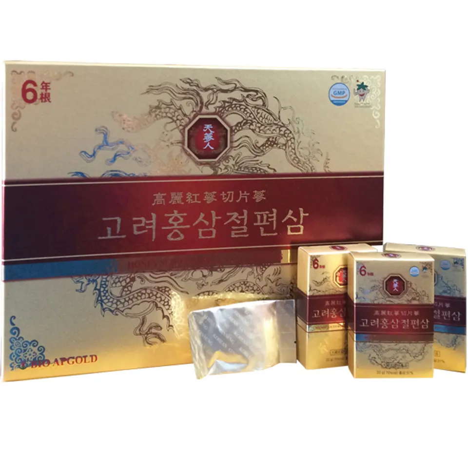Hồng sâm lát tẩm mật ong Bio  Apgold Hàn Quốc 1