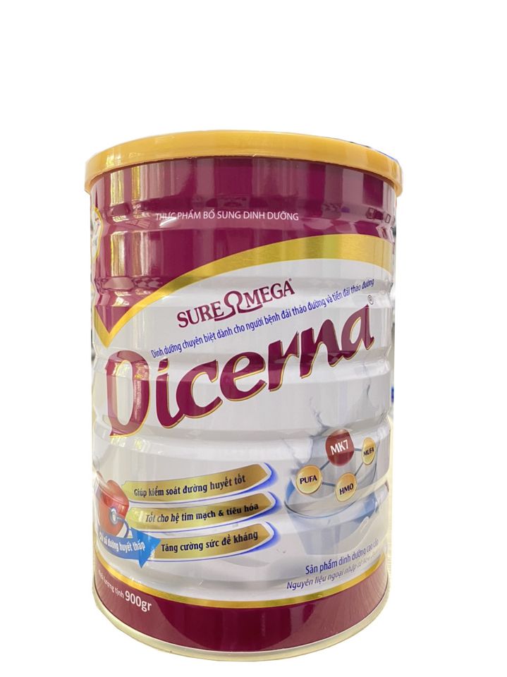 Sữa Dicerna SureOmega hỗ trợ kiểm soát đường huyết